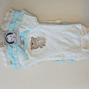 NWT Gerber Onesies Set Of Five-Newborn